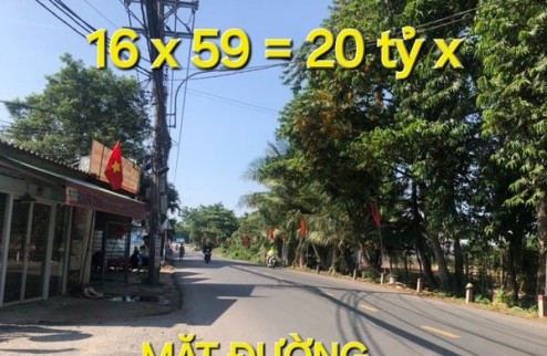1331m2 có 20x tỷ x Mặt tiền Hà Duy Phiên Bình Mỹ Củ Chi TP.HCM