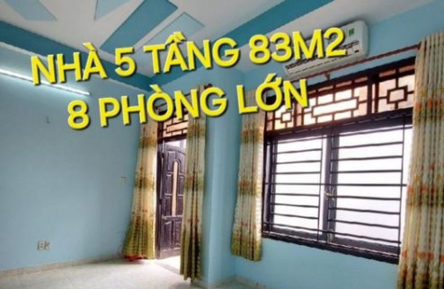 Bao Giá toàn Gò Vấp -Phòng Trọ 5 tầng 83m2 có 7 tỷ x Quang Trung P8 TP.HCM