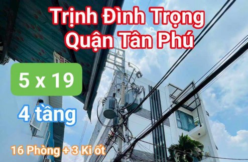 Nhà mặt tiền - Đường Hoàng Xuân Nhị - Tân Phú - 139m2, hơn 12 tỷ