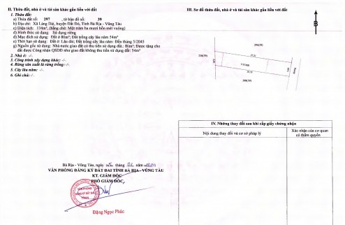 9 nền Láng Dài gần biển Lộc An, Hồ Tràm