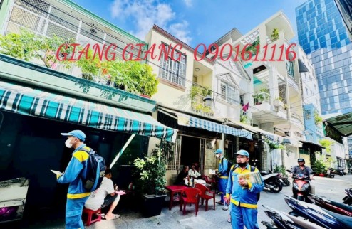 BÁN NHÀ 3 MẶT TIỀN HẺM XE HƠI ĐƯỜNG VĨNH KHÁNH QUẬN 4 - GIANG GIANG:0901611116