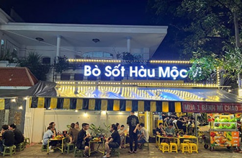 SANG QUÁN CAFE -BBQ GÓC 2 MẶT TIỀN KHU NGUYỄN GIA TRÍ(D2)