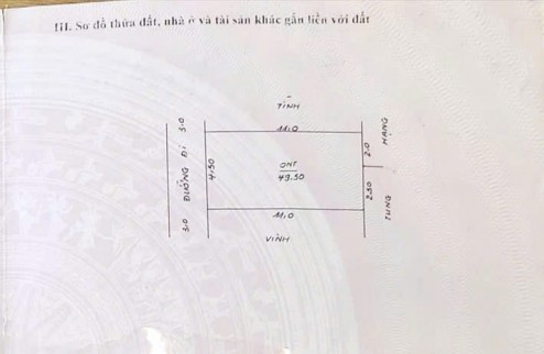 cc cần bán 50m quảng bị đường ô tô đỗ cửa giá 1x tỉ