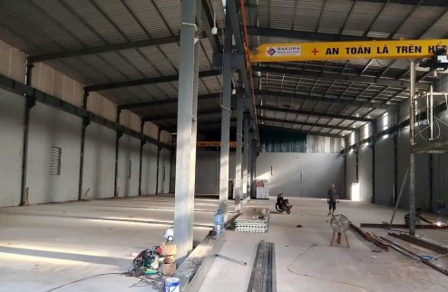 Cho thuê kho xưởng tại KCN Thanh Oai , Hà Nội. Diện tích 1200m khung Zamil cao 12m PCCC đầy đủ