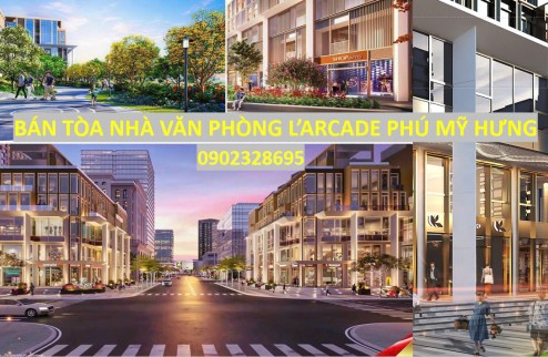 Bán tòa nhà Khách sạn l'arcade Phú Mỹ Hưng mặt tiền đường Trần Văn Trà  quận 7