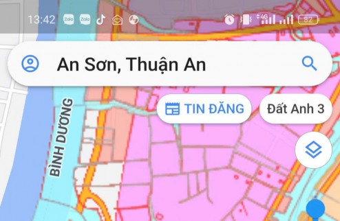 Mặt tiền An Sơn 32, 500m² thổ cư 100m².
Đường xe tải ra vào, vị trí đông dân cư,