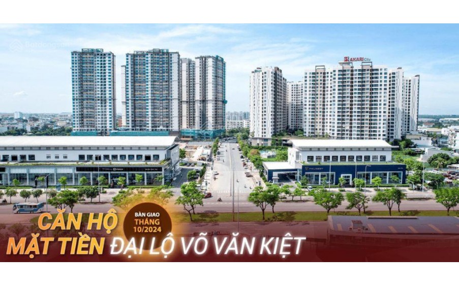 Bán nhanh căn hộ GÓC 80m2 Akari City, Võ Văn Kiệt, có sổ hồng, hỗ trợ vay ngân hàng. LH: 0907 404455