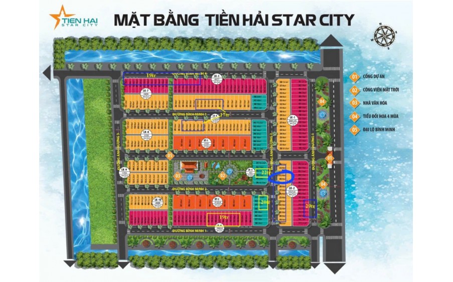 Chính chủ bán đất đẹp khu đô Star City – Bắc Đồng Đầm, nằm đối diện khu công nghiệp Tiền Hải Viglacera