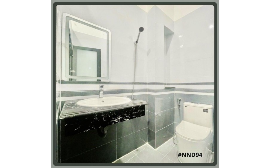 NHÀ MỚI BTCT hoàn thiện 4 tầng có 4PN 4WC, tại CAO LỖ địa điểm TOPAZ CITY, hiện đang cho thuê VP 16.tr/ THÁNG