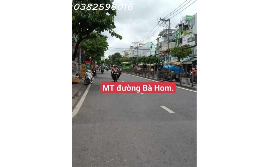 Quận 6 – Bà Hom – 55m2-  4 tỏi.xx – 2 tầng – hẻm ô tô tránh