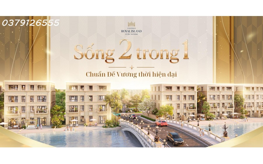 Cực Hot - Cơ hội sở hữu biệt thự Đảo Vua vị trí Vip, view công viên nội khu và hồ cá koi