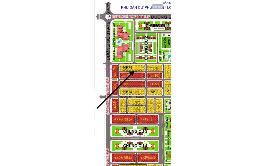 Saigonland  Cần bán nền Nhà Phố 100m2 sẵn sổ hồng riêng tại dự án XDHN Nhơn Trạch Đồng Nai