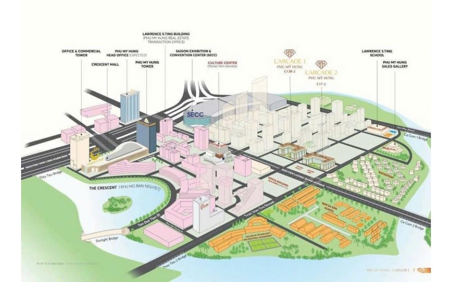 Cập nhật Giá bán và Chính sách ưu đãi dự án Phú Mỹ Hưng L'arcade T10/2024