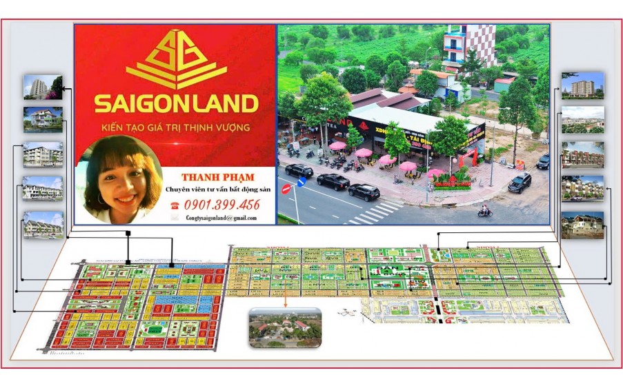 Saigonland Ký Gửi Mua Bán đất nền dự án HUD và XDHN sổ sẵn với giá cực tốt tại Nhơn Trạch Đồng Nai.