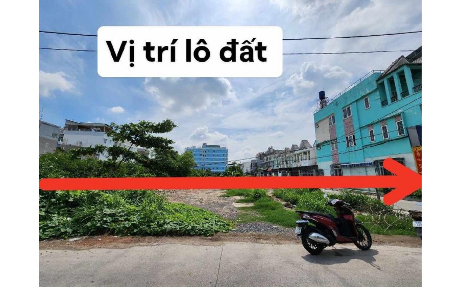 BÁN GẤP LÔ ĐẤT 2 MẶT TIỀN, GẦN 3000M2 THẠNH LỘC 37, QUẬN 12