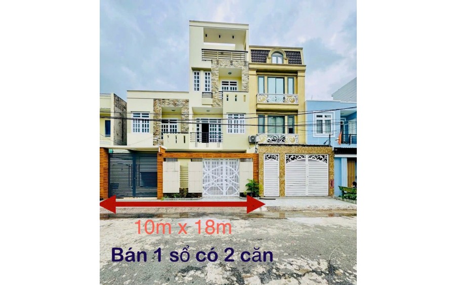 CHỦ NGỘP CẦN BÁN GẤP 2 CĂN LIỀN KỀ 180 m2 - NGUYỄN DUY TRINH - 14,5TY