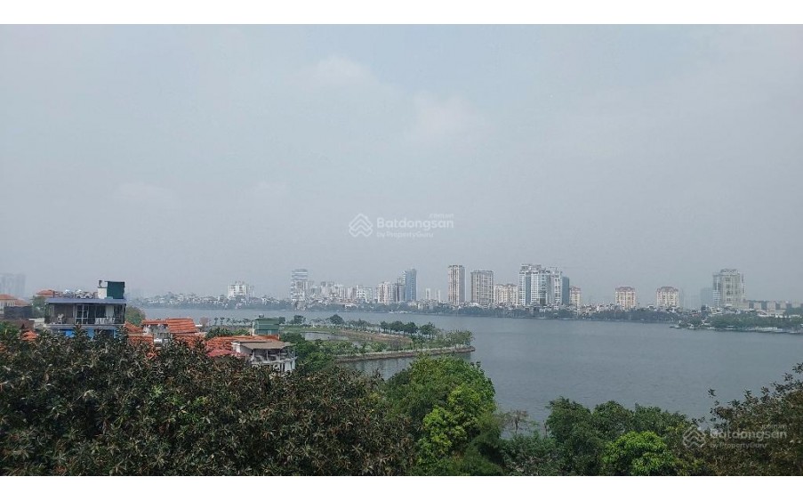 Bán nhà Mặt Phố Lạc Long Quân - Tây Hồ - 195m - Kinh Doanh- view Hồ Tây - Vỉa hè rộng