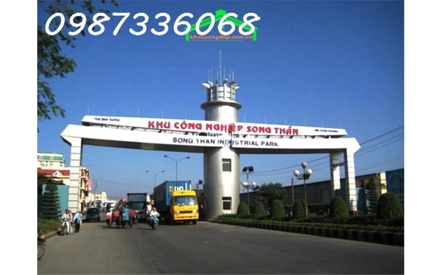 Giá Đầu Tư 40 triệu/m2 Doanh thu 40 triệu/tháng Ngay KCN Sóng Thần 1 P.Dĩ An