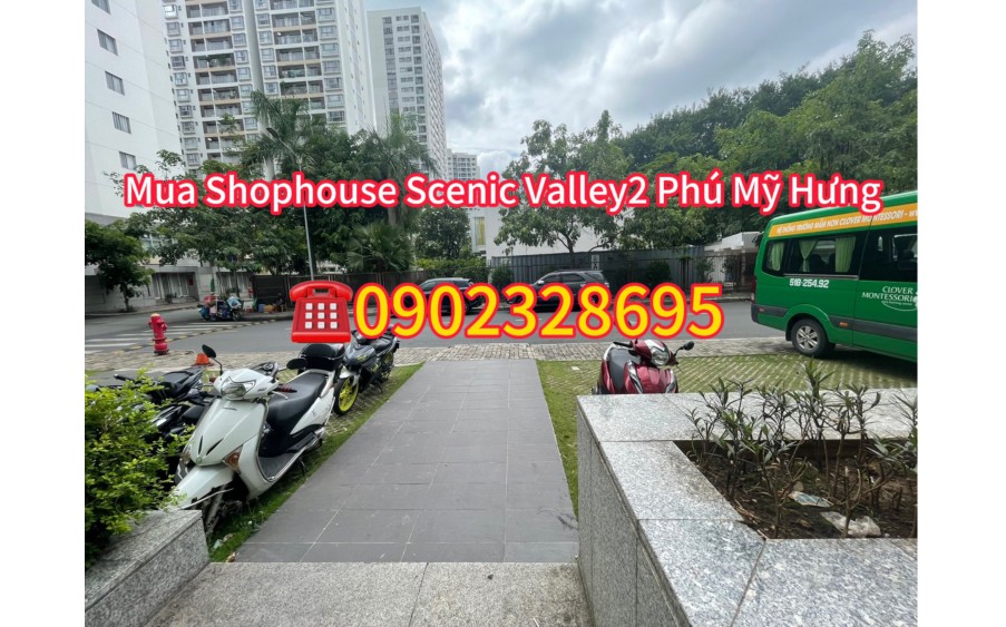 Bán Shophouse Phú Mỹ Hưng vị trí mặt tiền đường đông đúc. Thanh toán dài hạn đến T9/2026