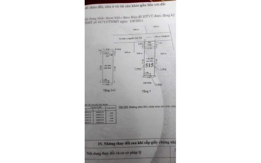 Nhà 3 tầng HXH 1/ Tân Chánh Hiệp, Quận 12 - Giá Tốt Cho Đầu Tư Chỉ Nhĩnh 4T chốt