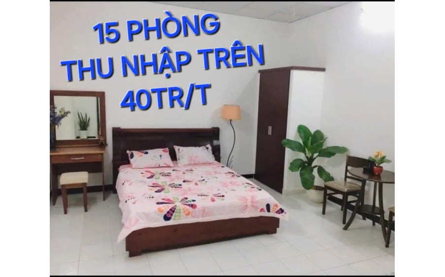 CHDV 15 Phòng 4 tầng 125m2 có 13,5 tỷ Quang Trung Gò Vấp TPHCM