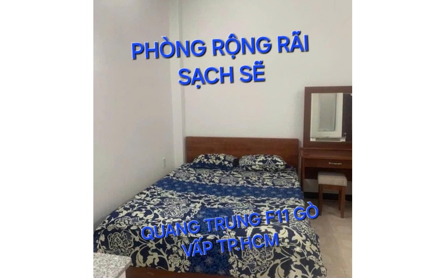 CHDV 15 Phòng 4 tầng 125m2 có 13,5 tỷ Quang Trung Gò Vấp TPHCM