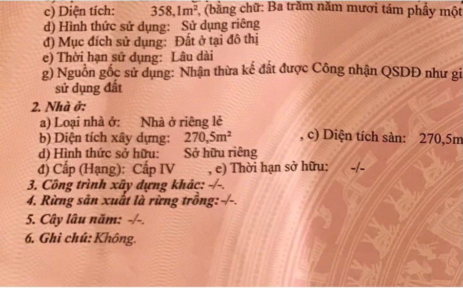 CHÍNH CHỦ CẦN BÁN CẦN BÁN NHANH ĐẤT & NHÀ MẶT TIỀN ĐƯỜNG HẢI PHÒNG