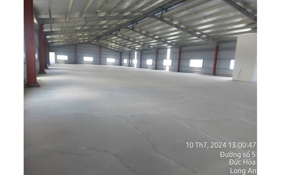 Bán kho xưởng KCN Đức Hòa 3, Long An-13000m2-Giá 185 tỷ