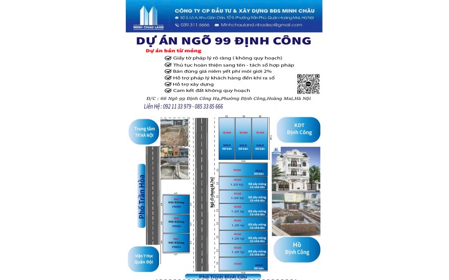 Dự Án Ngõ 99 Định Công