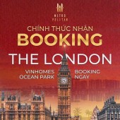 Booking ngay tòa chung cư cao cấp The London tại dự án Vinhomes Ocean Park Gia Lâm Chỉ 100 triệu sở hữu ngay căn hộ 2PN, 3PN