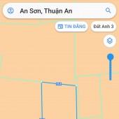 Bán đất An Sơn 46 (An Sơn 01 quẹo vào 200m).
bán đất An Sơn 32 Thành Phố Thuận An, Bình Dương 

Diện tích ngang 15m x dài 32m = 500m² (100m² thổ