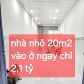 Bán nhà riêng 21m2 Ba Đình  2 tầng 2pn  phường 8 quận 8 giá chỉ 2,1 tỷ