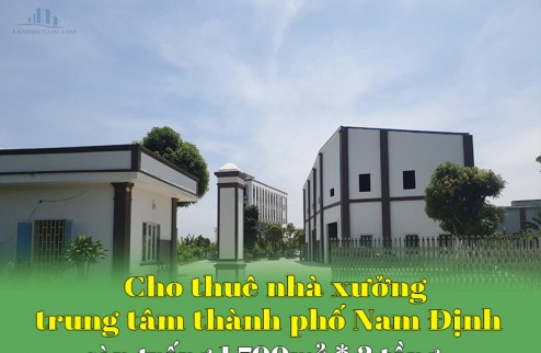 Chính chủ cho thuê nhà xưởng trung tâm thành phố Nam Định