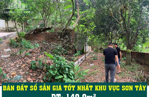 CHÍNH CHỦ BÁN ĐẤT SỔ SẴN GIÁ TỐT NHẤT KHU VỰC SƠN TÂY