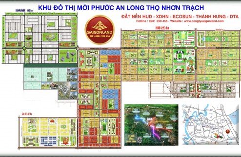 Cần bán gấp 10 nền đất dự án HUD và XDHN Nhơn Trạch sổ sẵn với giá cực tốt