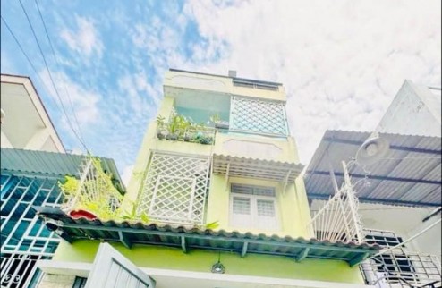 CHỈ NHỈNH 6 TỶ CÓ NHÀ 54M - 3 TẦNG - 4PN -HẺM 6M NGAY CẠNH AEON MALL