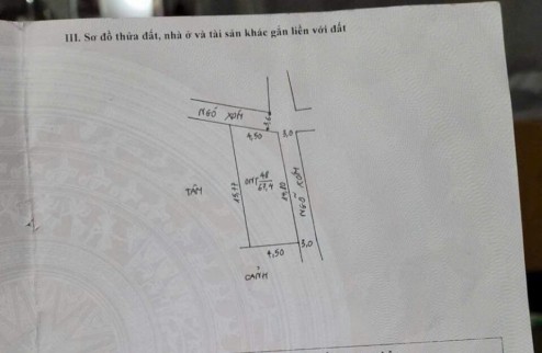 67M ĐOÀN KẾT, ĐẠI YÊN, NHỈNH NHẸ 1 TỶ.
S= 67,4m. Tiền = hậu = 4m.
Đất Vuông vắn thông số cực đẹp. Hướng Nam