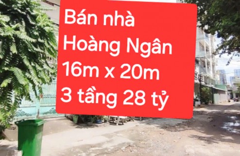 Bán nhà xe container 320m2 Hoàng Ngân phường 16 quận 8 giá chỉ 26,5  tỷ