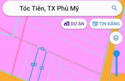 Bán đất chính chủ ấp 5 tóc tiên 5x21 100m thổ cư đường nhà nước ,đất sạch