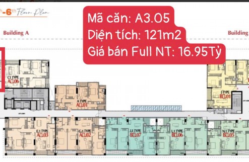 Bán căn góc 121m2 A3.05  tại dự án The Horizon Phú Mỹ Hưng, Nhà đầy đủ nội thất, Xách vali vào ở ngay