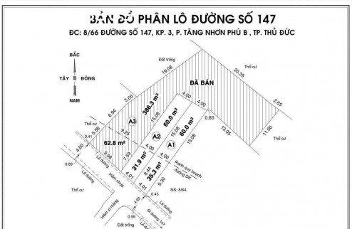 Bán 2 Lô - Mặt Tiền Vành Đai 2 - Tăng Nhơn Phú B, Quận 9