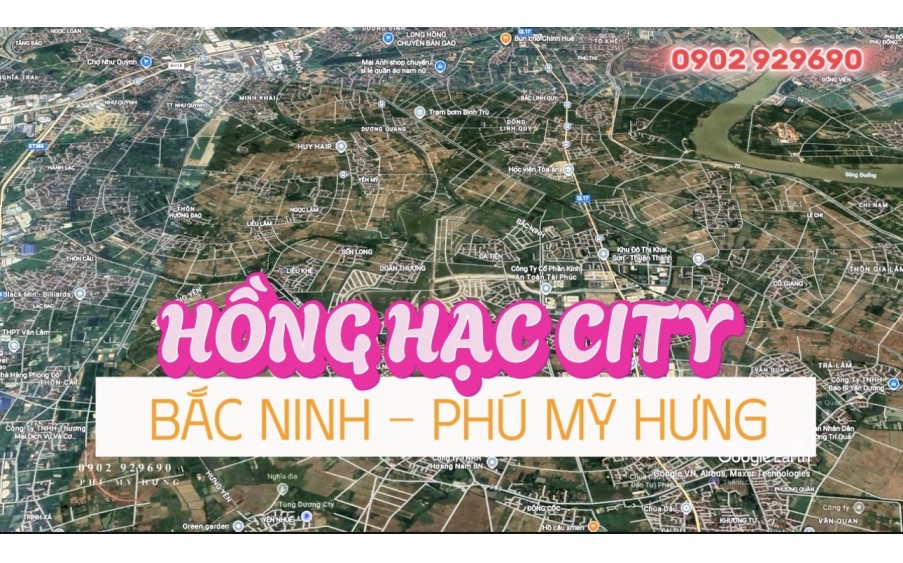 Bắc Ninh - Phú Mỹ Hưng - Khu đô thị sinh thái Hồng Hạc. Sắp ra mắt và mở bán đợt 1. Liên hệ 0902 929690