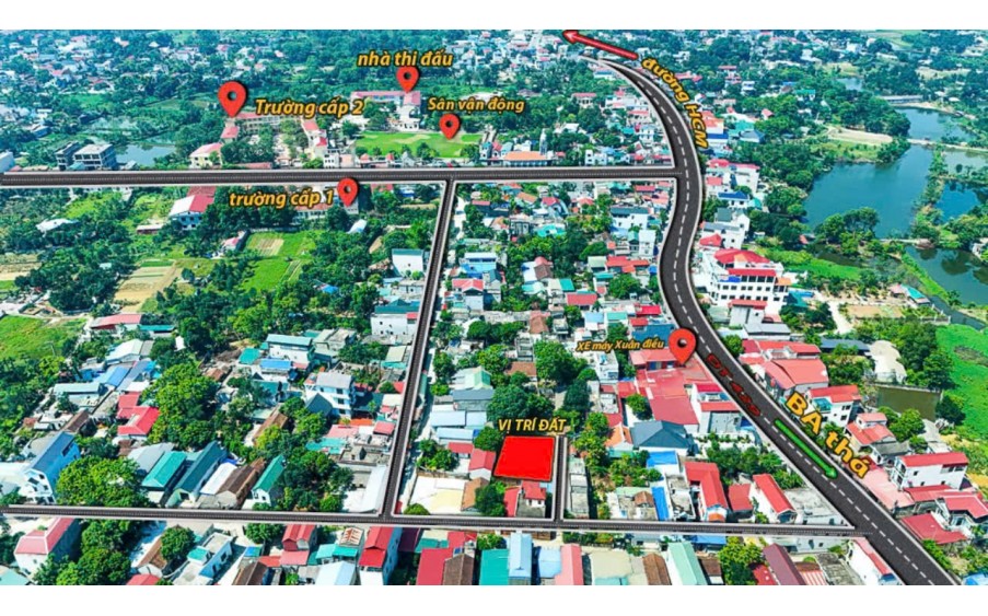 ĐẤT ĐẸP - GIÁ TỐT - Vị Trí Đắc Địa 03 lô Tại Đồng Mít - Đồng Tâm - Mỹ Đức- TP Hà Nội