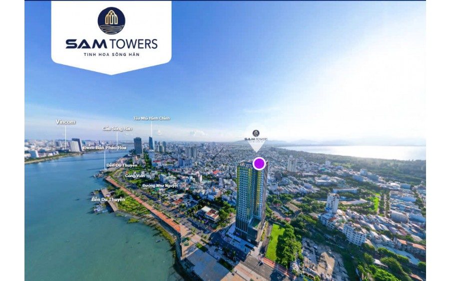 Bán căn hộ View mặt tiền Sông Hàn - Quận Hải Châu - Tòa căn hộ Sam Towers