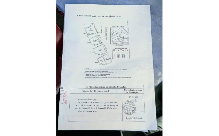 TRUNG TÂM Q3 - LÊ VĂN SỸ - DT 54M2 - NGANG KHỦNG 7M - XE TẢI VI VU - CHỈ NHỈNH 11 TỶ