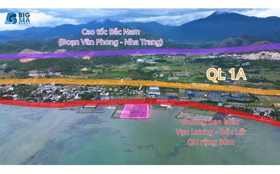 GẤP: LÔ ĐẤT 9714M2 VIEW VỊNH VÂN PHONG-KHÁNH HÒA CỰC ĐẸP