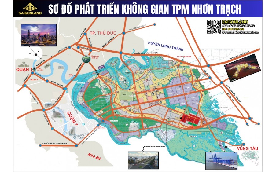 Saigonland Cần bán 20 nền đất dự án HUD và XDHN sổ sẵn với giá cực tốt tại Nhơn Trạch Đồng Nai.