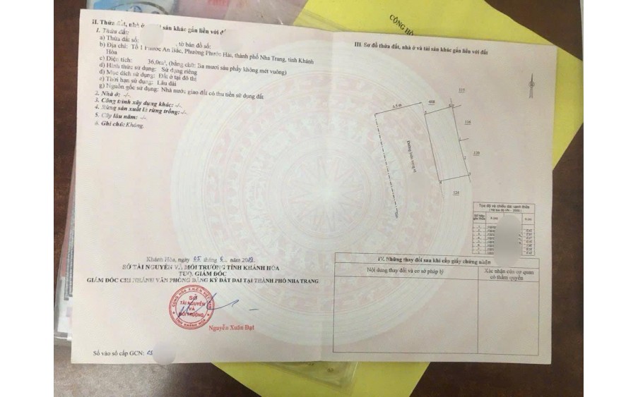 BÁN NHÀ ĐẸP 3 TẦNG KHU TĐC VCN PHƯỚC HẢI NHA TRANG