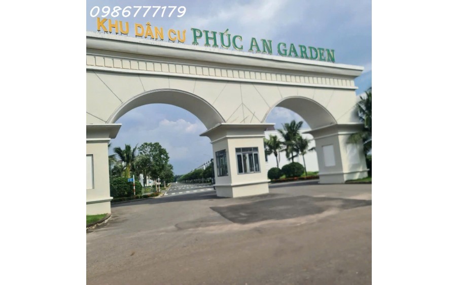 Bán đất khu Phúc An Garden Bàu Bàng, Bình Dương