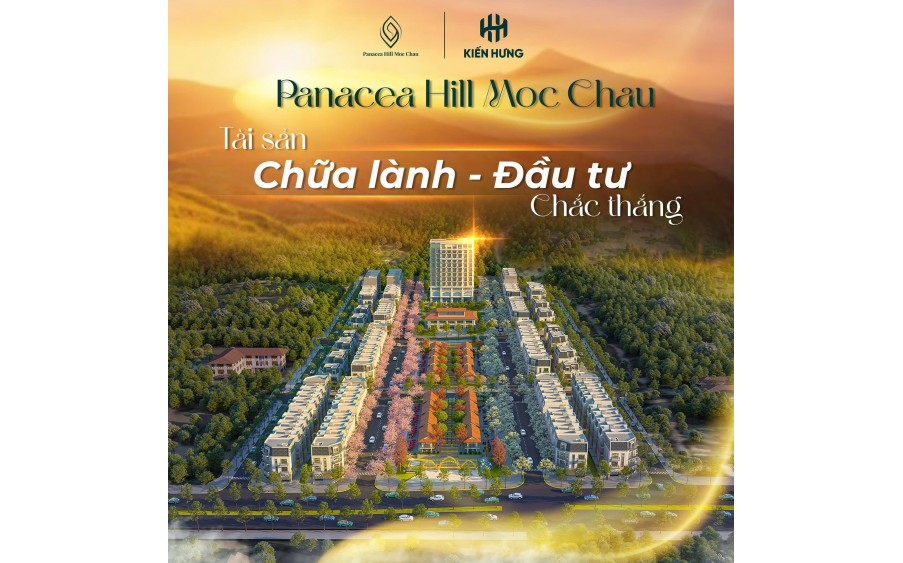 Bán shop house biệt thự tại Panacea Hill Mộc Châu - Thị Trấn Mộc Châu